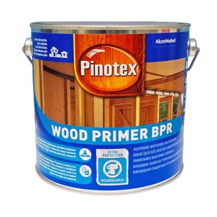 Грунтовка для дерева Pinotex Wood Primer BPR, 2,5 л, безбарвний 190397 фото